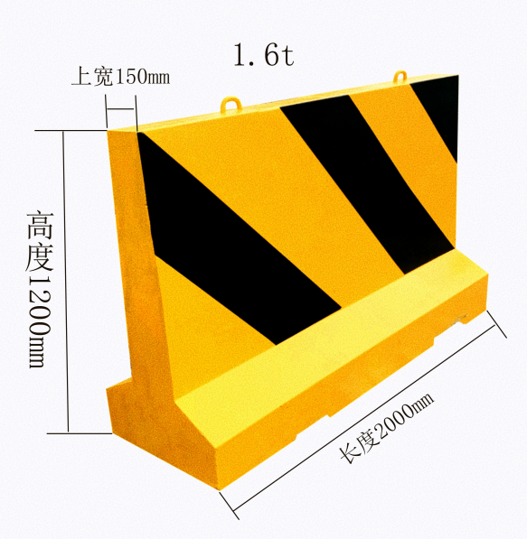 马鞍山小区水泥隔离墩
